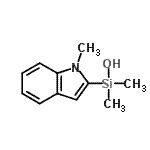 CAS#: 784161-65-5, Dimethyl(1-methyl-1H-indol-2-yl)silanol