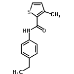 CAS#: 784195-61-5, N-(4-Ethylphenyl)-3-methyl-2-thiophenecarboxamide