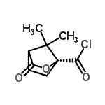 CAS#: 78436-33-6, 7,7-Dimethyl-3-oxo-2-oxabicyclo[2.2.1]heptane-1-carbonyl chloride