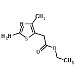 CAS 登录号：78468-68-5， 乙基(2-氨基-4-甲基-1,3-噻唑-5-基)乙酸酯