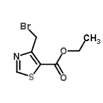 CAS#: 78502-77-9, Ethyl 4-(bromomethyl)-1,3-thiazole-5-carboxylate