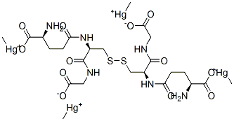 CAS 登录号：78505-11-0， [(2R)-2-[[(4S)-4-氨基-5-羟基-5-氧代戊酰]氨基]-3-(羧甲基氨基)-3-氧代丙基]-甲基汞