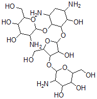 CAS#: 78524-72-8, 5-Amino-6-[4,6-Diamino-2-[4-[3-Amino-4,5-Dihydroxy-6-(Hydroxymethyl)Oxan-2-Yl]Oxy-3-Hydroxy-5-(Hydroxymethyl)Oxolan-2-Yl]Oxy-3-Hydroxycyclohexyl]Oxy-2-(Hydroxymethyl)Oxane-3,4-Diol