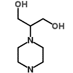CAS 登录号：78531-48-3， 2-(1-哌嗪基)-1,3-丙烷二醇