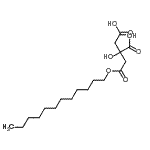 CAS 登录号：78568-45-3， 2-[2-(十二烷氧基)-2-氧代乙基]-2-羟基琥珀酸