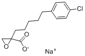 CAS#: 78573-70-3, Sodium 2-[5-(4-Chlorophenyl)Pentyl]Oxirane-2-Carboxylate