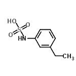 CAS 登录号：785751-16-8， (3-乙基苯基)氨基磺酸