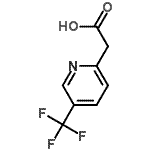 CAS#: 785762-99-4, [5-(Trifluoromethyl)-2-pyridinyl]acetic acid