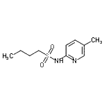 CAS 登录号：785792-37-2， N-(5-甲基-2-吡啶基)-1-丁烷磺酰胺