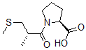 CAS 登录号：78636-29-0， (2S)-1-[(2S)-2-甲基-3-甲硫基丙酰基]吡咯烷-2-羧酸
