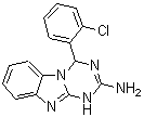 CAS#: 78650-07-4, 4-(2-Chlorophenyl)-1,4-dihydro[1,3,5]triazino[1,2-a]benzimidazol-2-amine