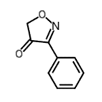 CAS 登录号：78650-97-2， 3-苯基-1,2-恶唑-4(5H)-酮