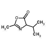 CAS#: 78654-98-5, 4-Isopropyl-2-methyl-1,3-oxazol-5(4H)-one