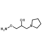 CAS 登录号：786589-20-6， 1-(氨基氧基)-3-(1-吡咯烷基)-2-丙醇