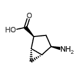 CAS#: 786635-80-1, (1S,2S,4R,5R)-4-Aminobicyclo[3.1.0]hexane-2-carboxylic acid