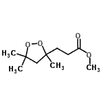 CAS 登录号：786658-57-9， 甲基3-(3,5,5-三甲基-1,2-二氧戊环-3-基)丙酸酯