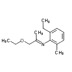 CAS#: 786711-54-4, (2E)-1-Ethoxy-N-(2-ethyl-6-methylphenyl)-2-propanimine