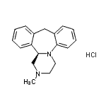 CAS#: 78684-62-5, (14bR)-2-Methyl-1,2,3,4,10,14b-hexahydrodibenzo[c,f]pyrazino[1,2-a]azepine hydrochloride (1:1)