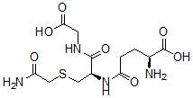 CAS 登录号：78723-99-6， (2S)-2-氨基-5-[[(2R)-3-(2-氨基-2-氧代乙基)硫基-1-(羧甲基氨基)-1-氧代丙烷-2-基]氨基]-5-氧代戊酸