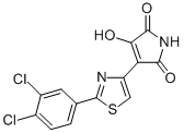 CAS#: 78743-16-5, 4-[2-(3,4-Dichlorophenyl)-1,3-Thiazol-4-Yl]-5-Hydroxy-1H-Pyrrole-2,3-Dione
