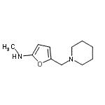 CAS#: 787508-61-6, N-Methyl-5-(1-piperidinylmethyl)-2-furanamine