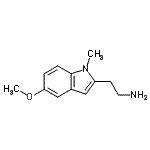 CAS#: 787525-51-3, 2-(5-Methoxy-1-methyl-1H-indol-2-yl)ethanamine