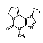 CAS#: 787542-70-5, 1,4-Dimethyl-1,4,7,8-tetrahydro-5H-imidazo[2,1-i]purin-5-one