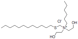 CAS#: 78865-87-9, Dodecylsulfanylmethyl-Hexyl-Bis(2-Hydroxyethyl)Azanium Chloride
