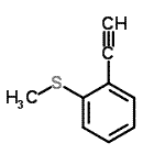 CAS#: 78905-08-5, 1-Ethynyl-2-(methylsulfanyl)benzene