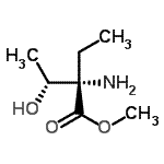 CAS 登录号：789453-81-2， 甲基(2S,3R)-2-氨基-2-乙基-3-羟基丁酸酯