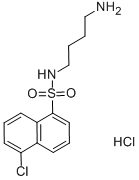 CAS 登录号：78957-84-3， N-(4-氨基丁基)-5-氯-1-萘磺酰胺盐酸盐