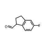 CAS#: 789631-76-1, 5-Fluoro-1-indanecarbaldehyde