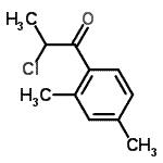 CAS 登录号：78978-71-9， 2-氯-1-(2,4-二甲基苯基)-1-丙酮