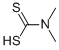 CAS#: 79-45-8, N,N-Dimethyldithiocarbamic Acid