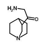CAS 登录号：790172-84-8， 2-氨基-1-(1-氮杂双环[2.2.2]辛-3-基)乙酮