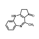 CAS#: 790627-35-9, 10-Methyl-3,4-dihydrobenzo[b]cyclopenta[e][1,4]diazepin-1(2H)-one