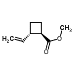 CAS#: 79091-86-4, Methyl (1R,2S)-2-vinylcyclobutanecarboxylate