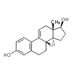 CAS#: 791-69-5, (17beta)-Estra-1,3,5(10),9(11)-tetraene-3,17-diol