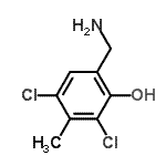 CAS#: 791001-51-9, 6-(Aminomethyl)-2,4-dichloro-3-methylphenol