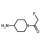 CAS 登录号：791061-33-1， 1-(4-氨基-1-哌啶基)-2-氟乙酮