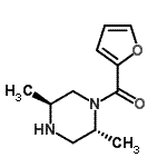 CAS 登录号：791533-50-1， [(2R,5S)-2,5-二甲基-1-哌嗪基](2-呋喃基)甲酮