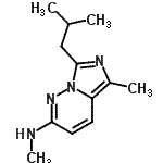 CAS#: 791534-02-6, 7-Isobutyl-N,5-dimethylimidazo[1,5-b]pyridazin-2-amine