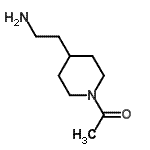 CAS 登录号：791563-61-6， 1-[4-(2-氨基乙基)-1-哌啶基]乙酮