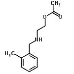 CAS 登录号：791577-43-0， 2-[(2-甲基苄基)氨基]乙基乙酸酯