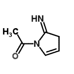 CAS 登录号：791586-49-7， 1-(2-亚氨基-2,3-二氢-1H-吡咯-1-基)乙酮