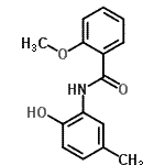 CAS#: 791841-14-0, N-(2-Hydroxy-5-methylphenyl)-2-methoxybenzamide