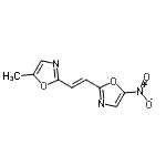 CAS#: 791853-19-5, 5-Methyl-2-[(E)-2-(5-nitro-1,3-oxazol-2-yl)vinyl]-1,3-oxazole