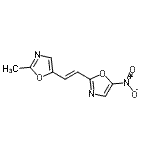 CAS#: 791853-25-3, 2-Methyl-5-[(E)-2-(5-nitro-1,3-oxazol-2-yl)vinyl]-1,3-oxazole