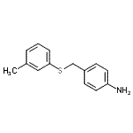 CAS#: 792142-93-9, 4-{[(3-Methylphenyl)sulfanyl]methyl}aniline
