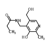 CAS#: 792153-41-4, N-{[3-Hydroxy-5-(hydroxymethyl)-2-methyl-4-pyridinyl]methyl}propanamide
